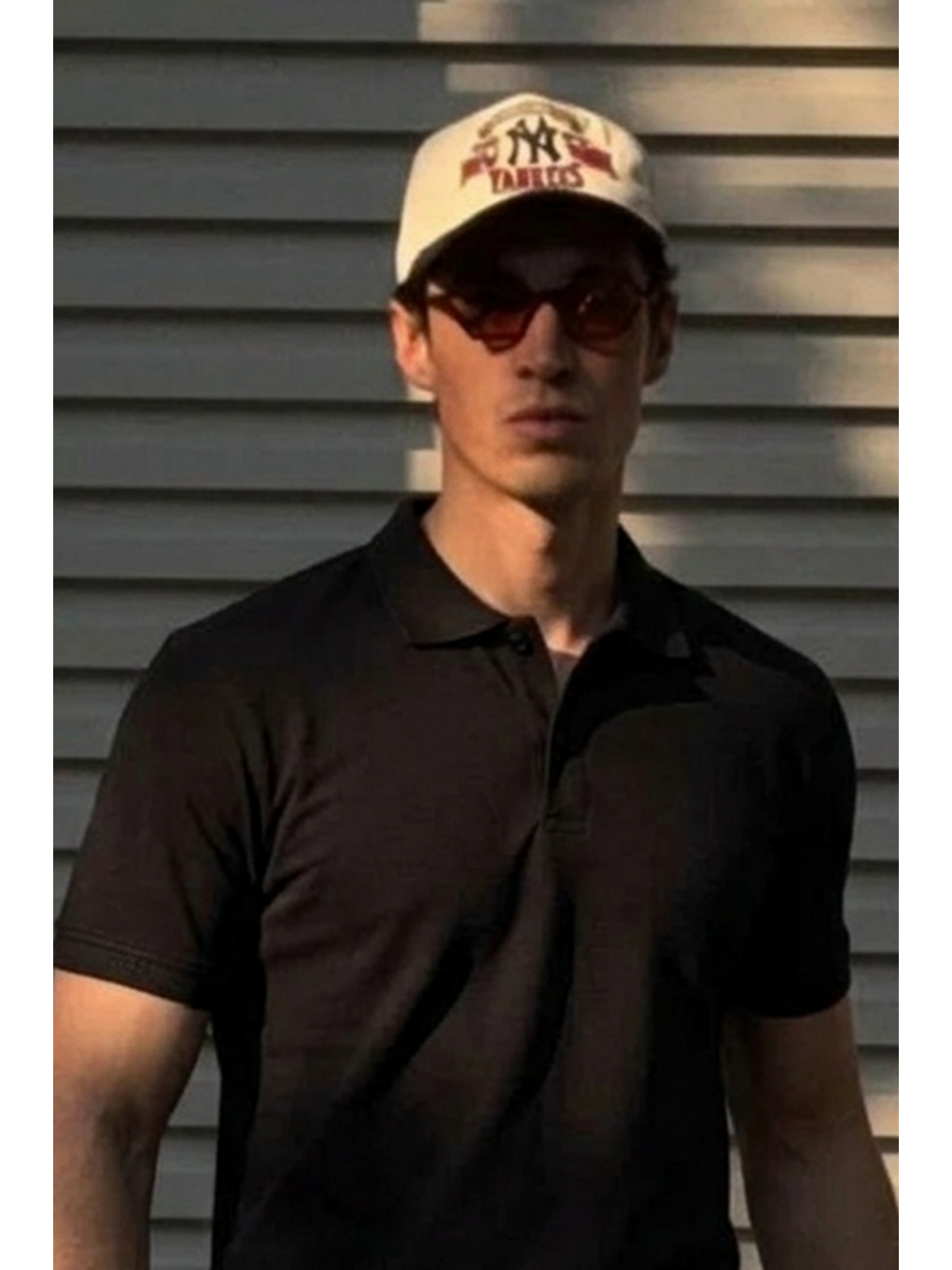 Erkek Klasik Slim Fit Siyah Polo Yaka Tişört-4