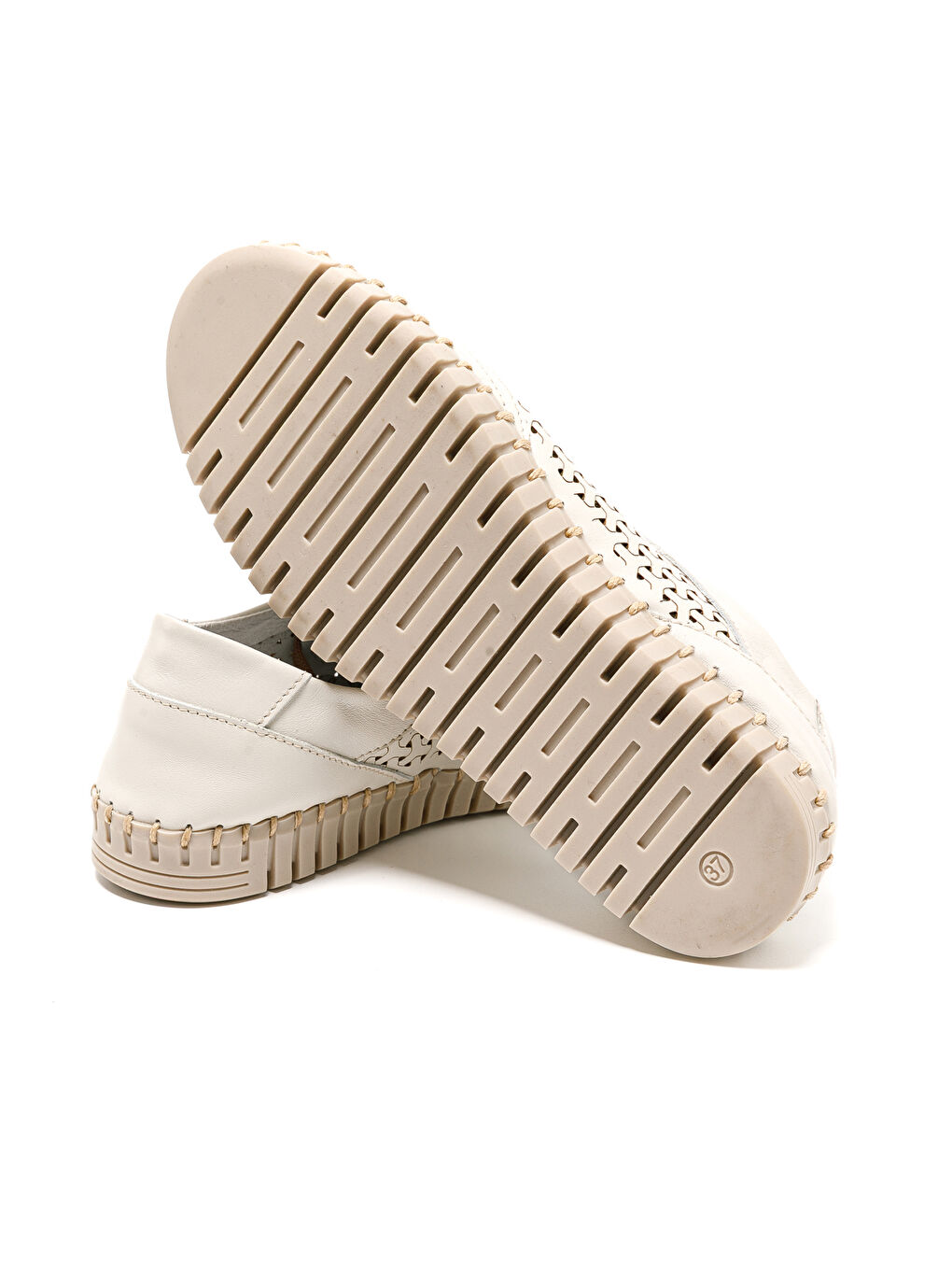 Beyaz Kadın Sneaker 52P1 SOFT Panna (OFF White)-5