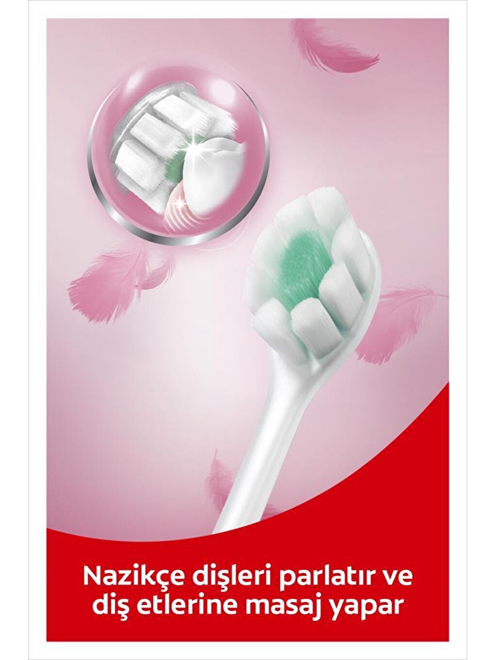 Colgate Açık Mavi FoamSoft Diş Eti Masajı Yumuşak Diş Fırçası  x 2 Adet - 3