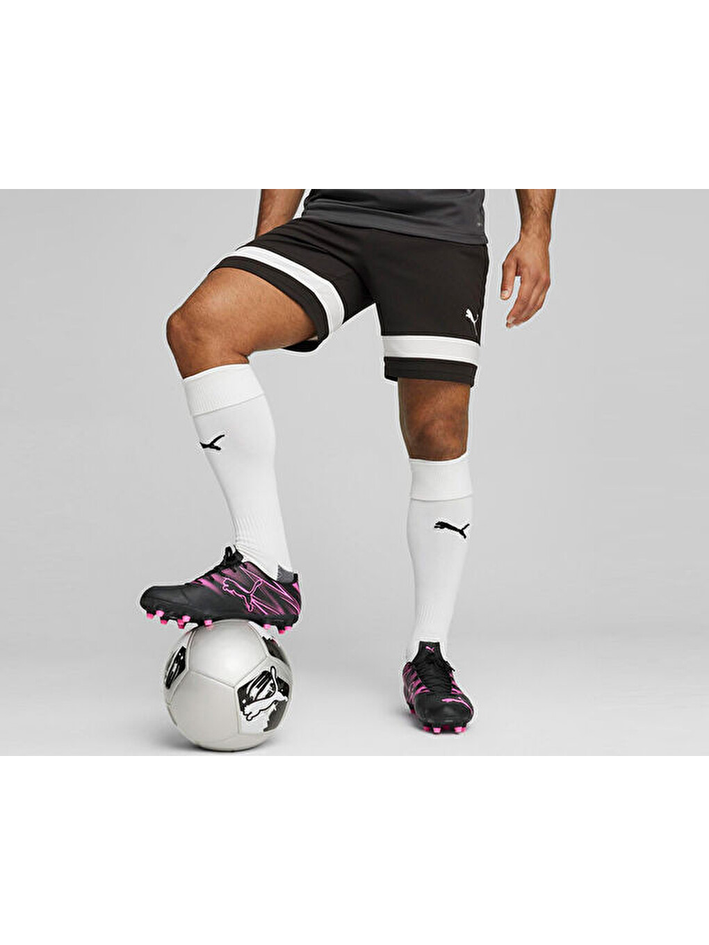 İndividual Rise Erkek Futbol Şortu 65899803 Siyah-1