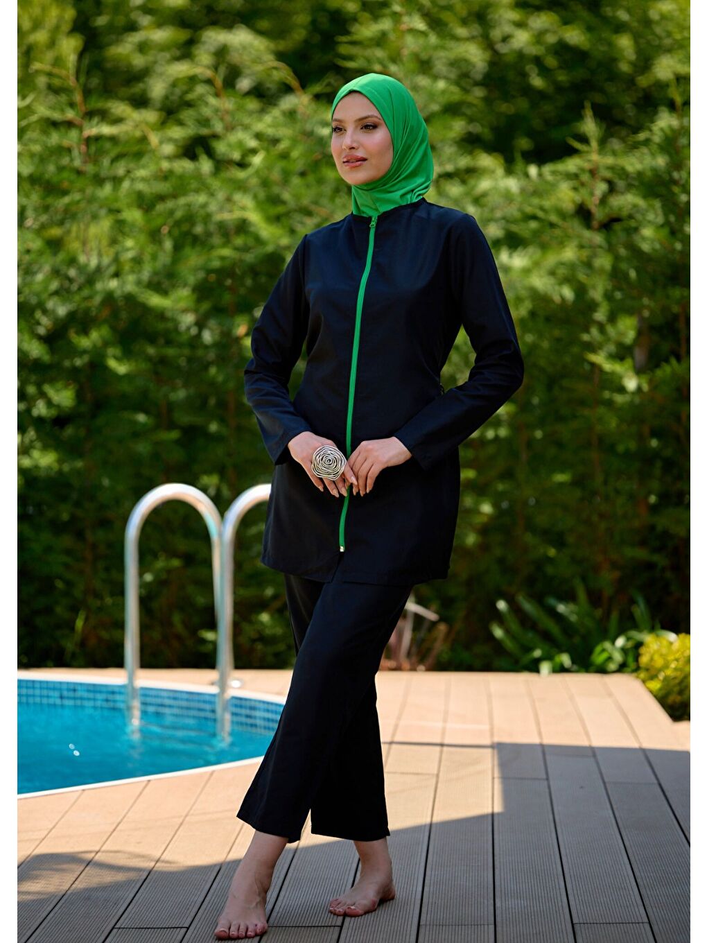 Tesettür Mayo Siyah-1