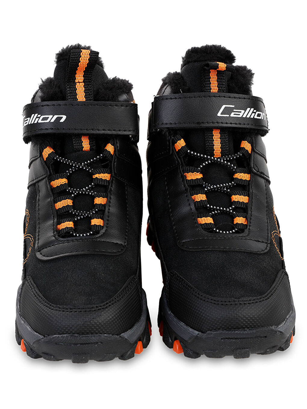 Erkek Çocuk Bot 31-35 Numara Siyah-Oranj-2