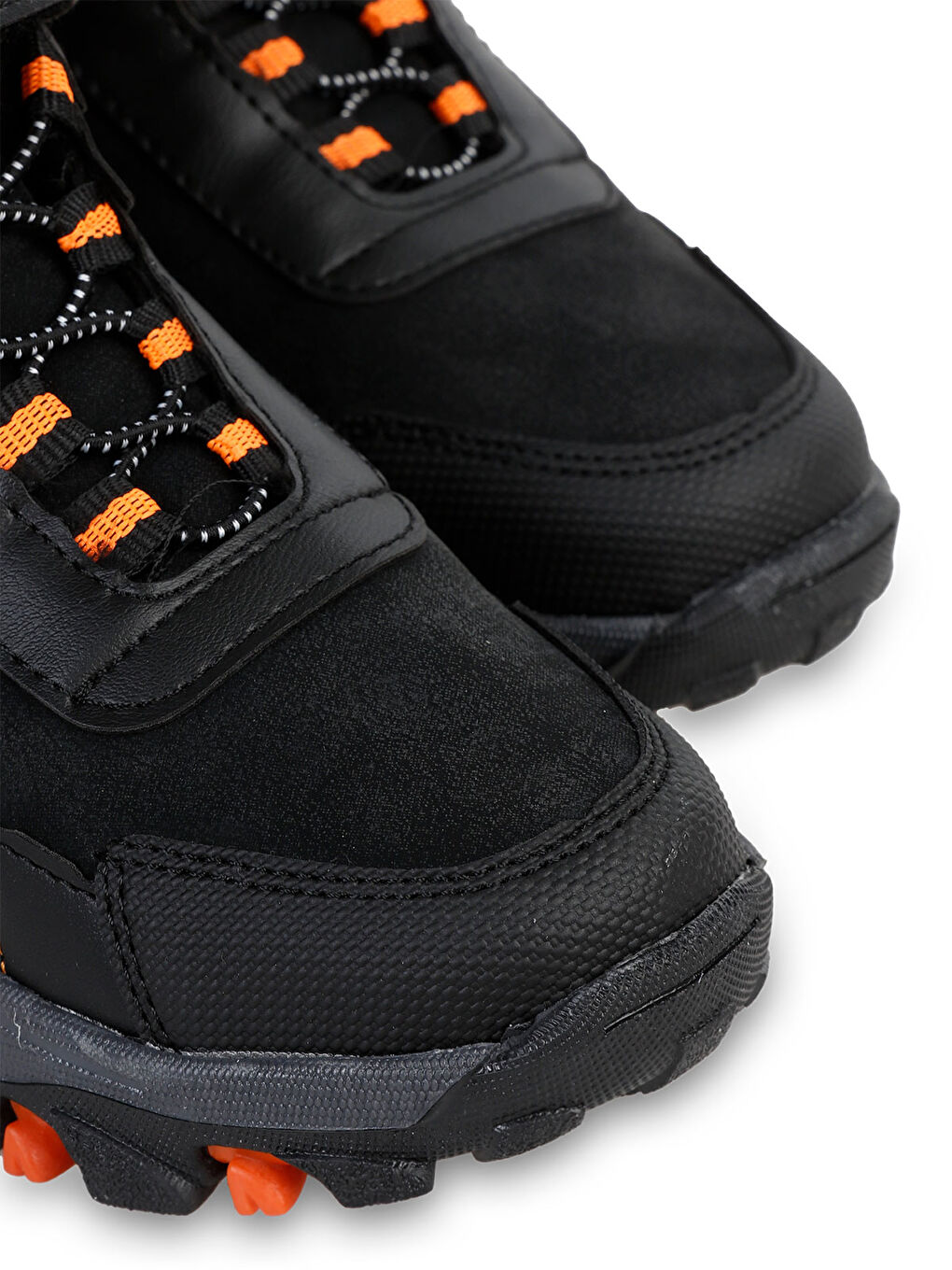 Erkek Çocuk Bot 31-35 Numara Siyah-Oranj-3