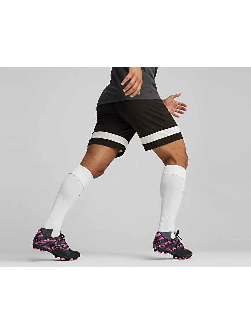 İndividual Rise Erkek Futbol Şortu 65899803 Siyah-4