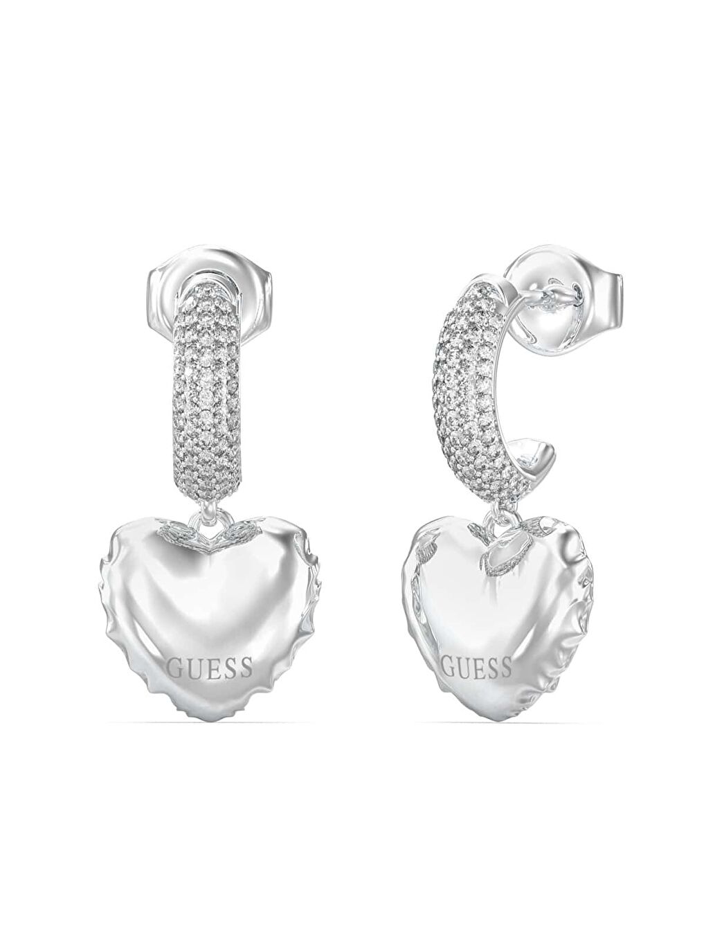 Gri JGUJUBE05544JWRHTU Kalpli Kadın Küpe