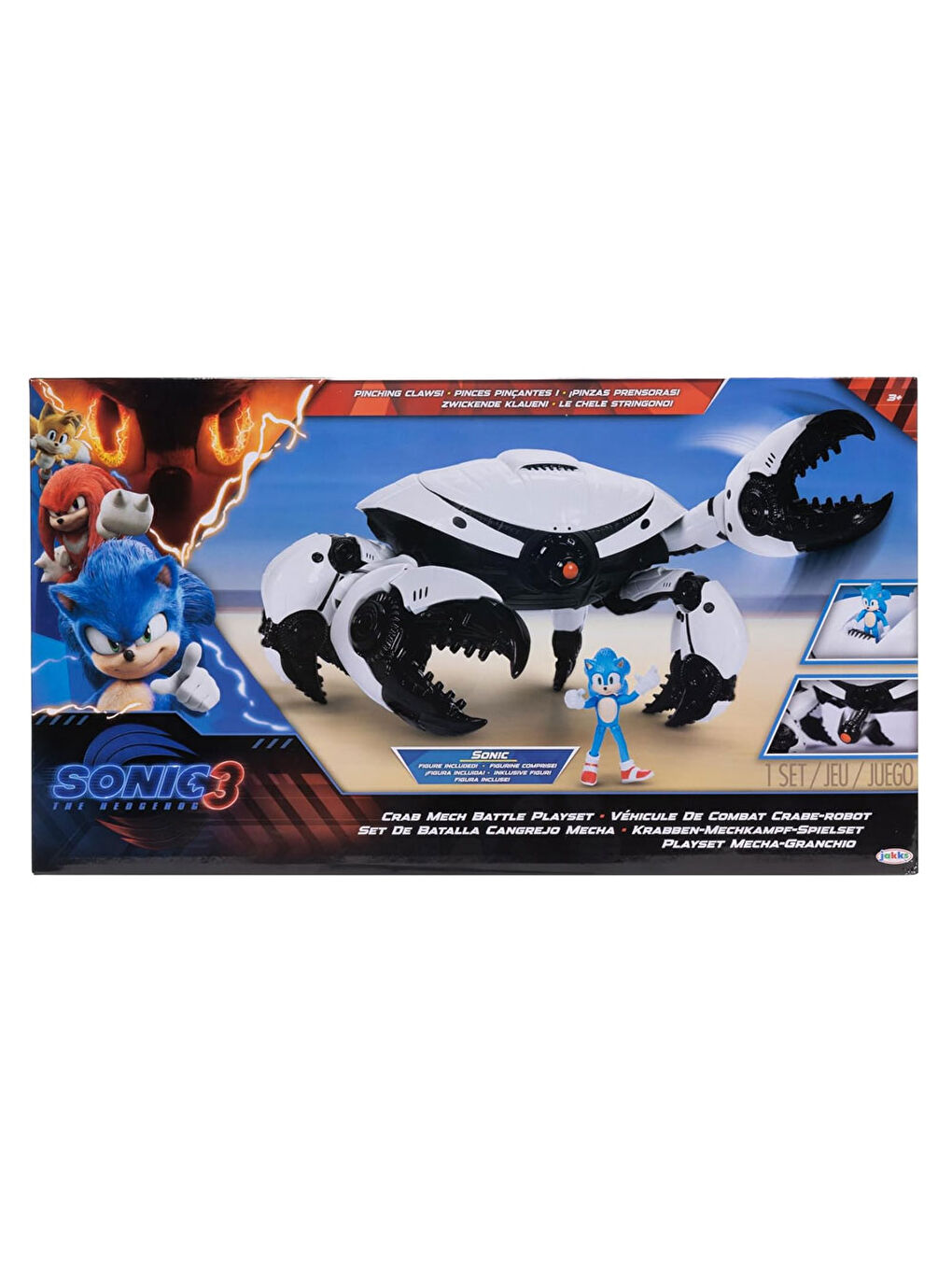 Sonic 3 Yengeç Robot Oyun Seti ve Figür 424094