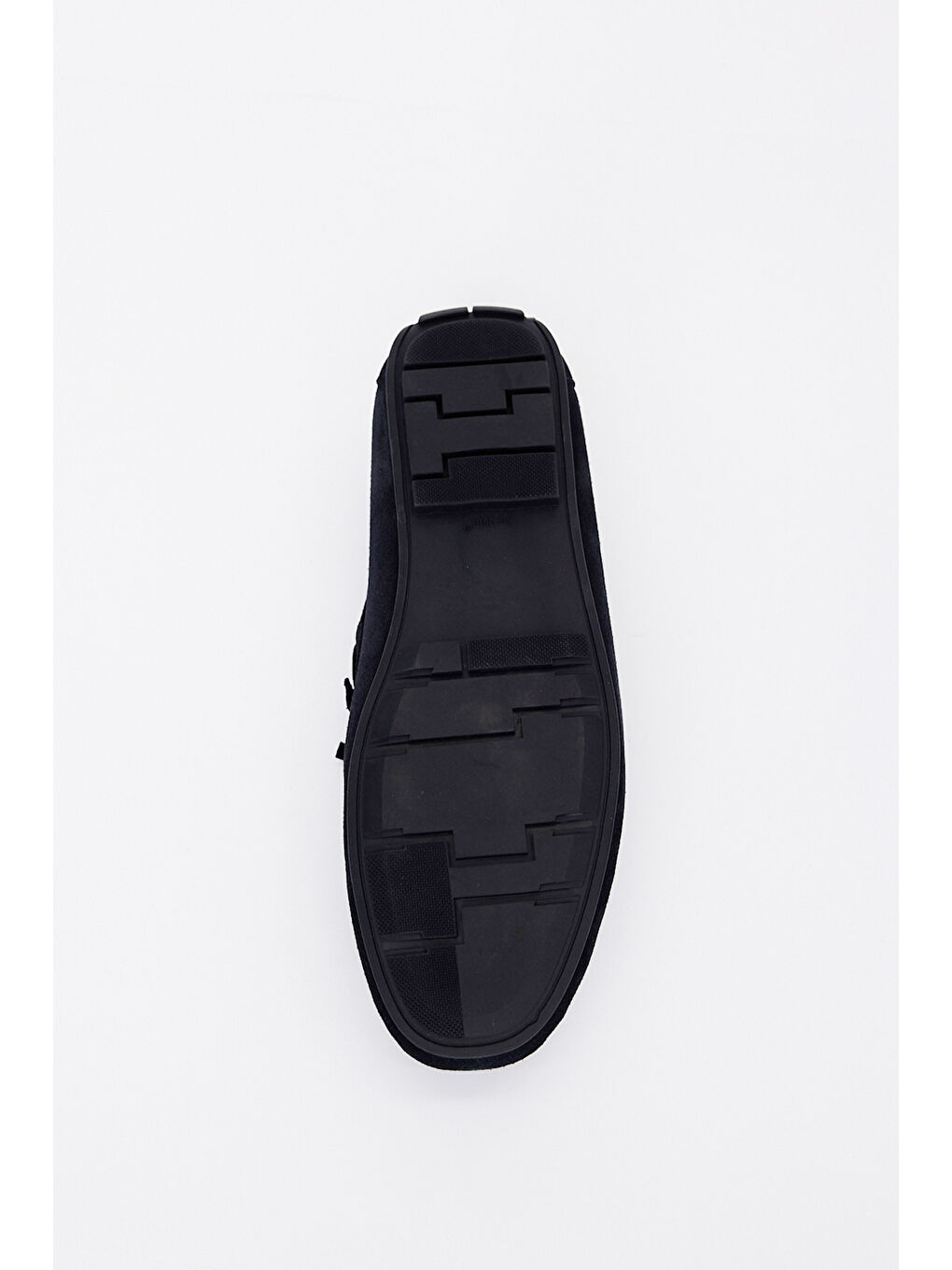 Erkek Lacivert %100 Süet Deri Casual Ayakkabı-3