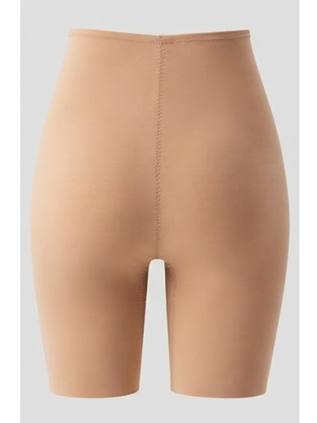 Bej Uzun Lazer Kesim Boxer Korse 9602 Ten-1