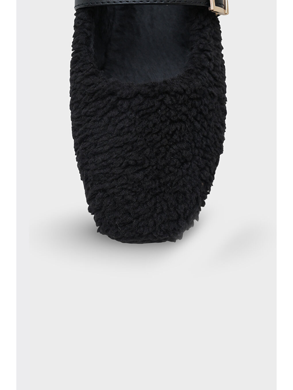 Siyah Kasey Kürklü Kadın Babet-2