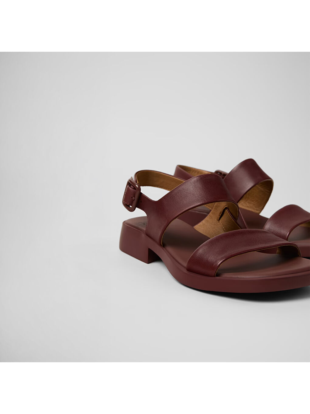Bordo Kadın Sandalet K201486-015 Dana Burgundy-1