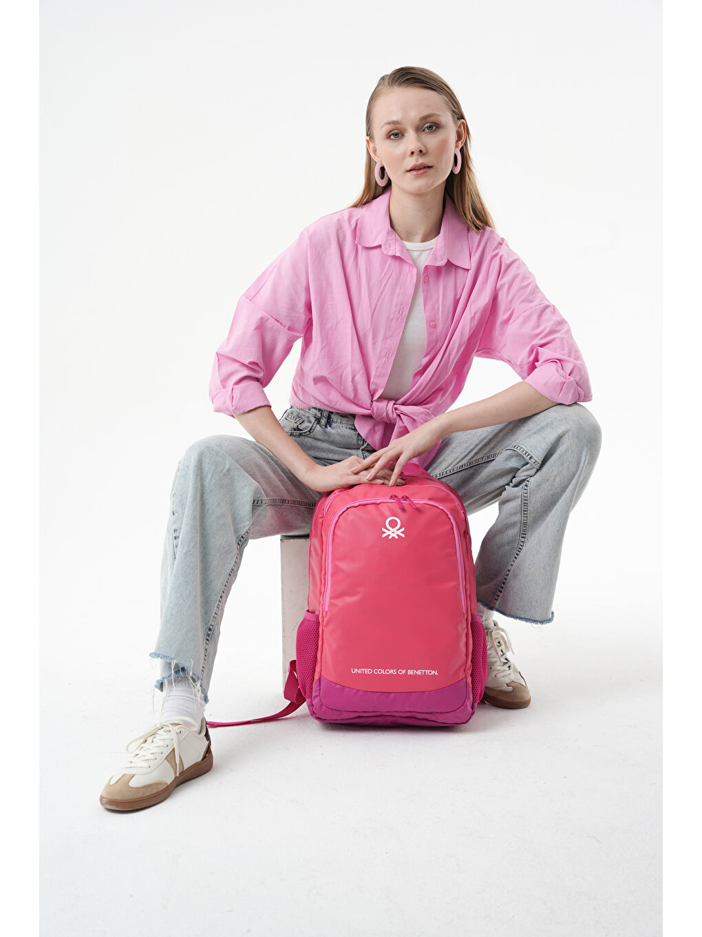 Pembe Sırt Çantası 20878-1