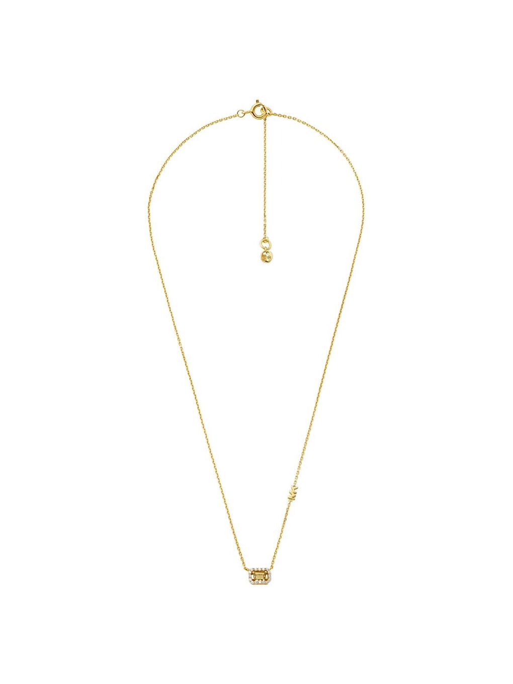 Sarı MKC1835-710 Kadın Kolye