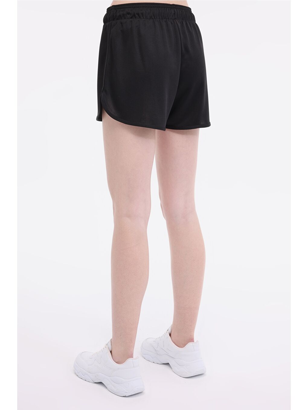 WL WEAR 2OKT914 5FX Siyah Kadın Şort-1