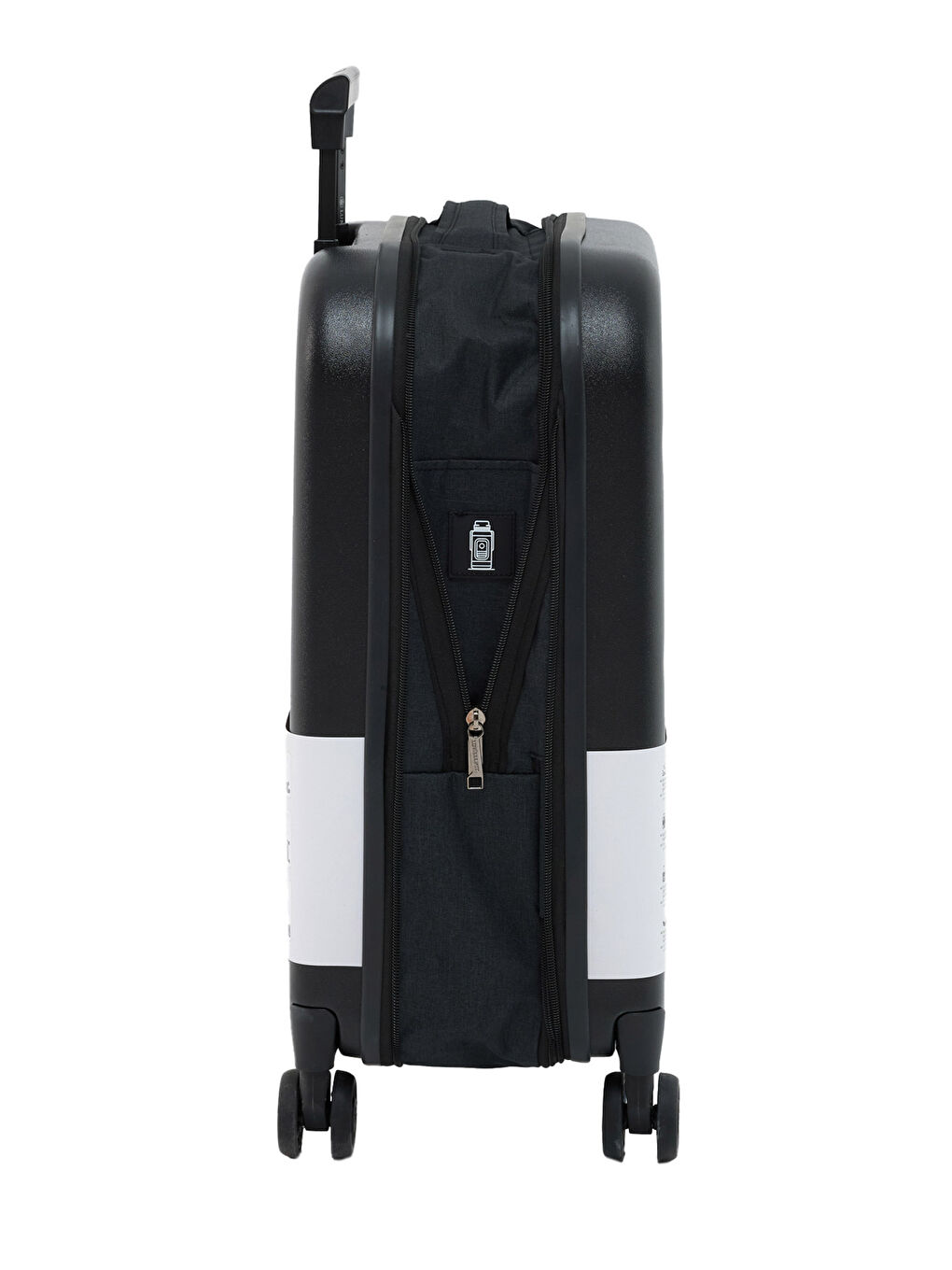 Katlanabilir Valiz -K 5FX Siyah Unisex Küçük Boy Valiz-3