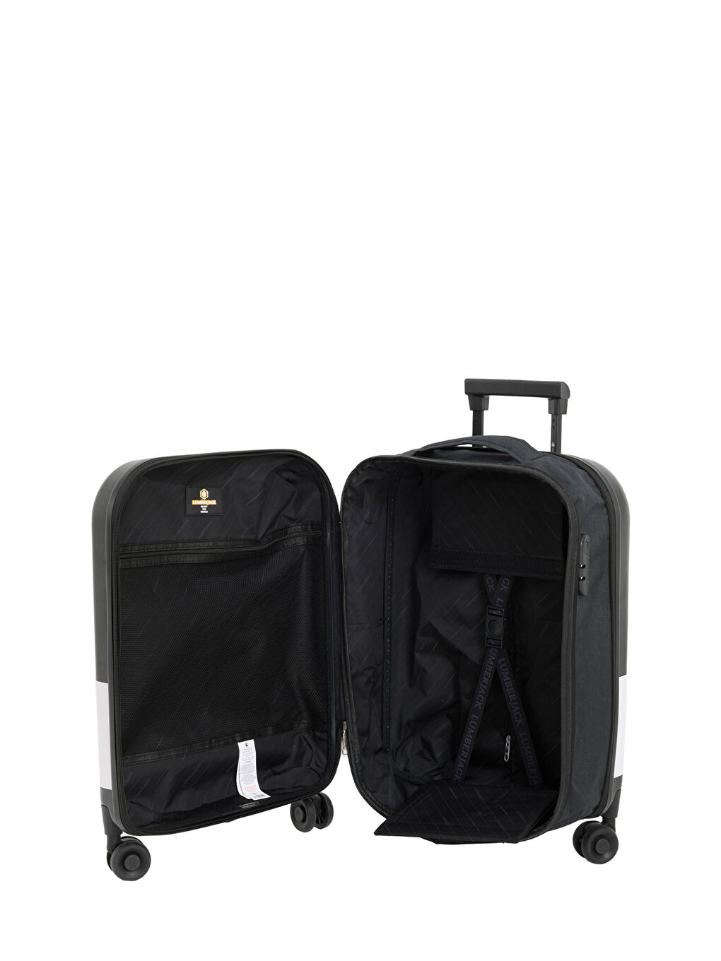 Katlanabilir Valiz -K 5FX Siyah Unisex Küçük Boy Valiz-4