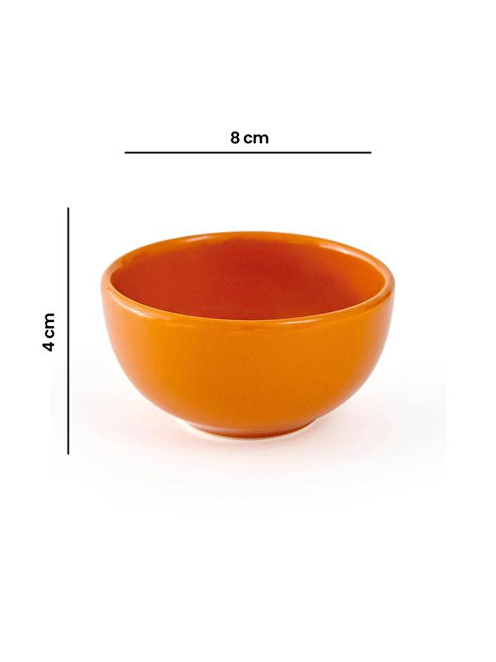 Karışık Rainbow 6'lı Kase Seti - Renkli - 110 ml-7