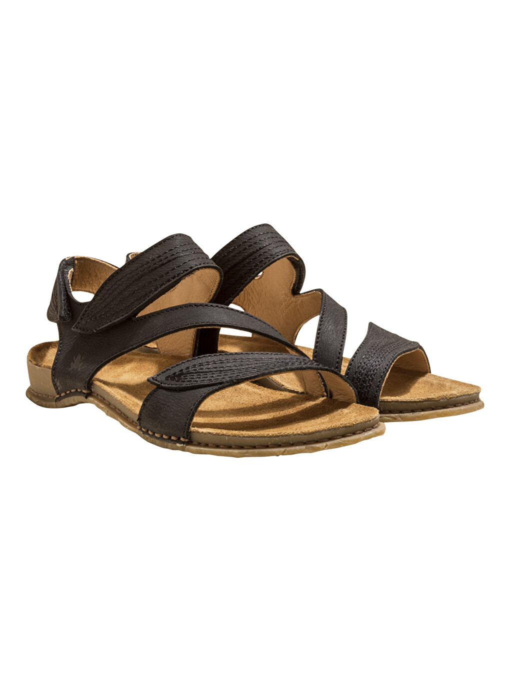 Siyah Kadın Sandalet N5810 PLEASANT Black/Panglao-1