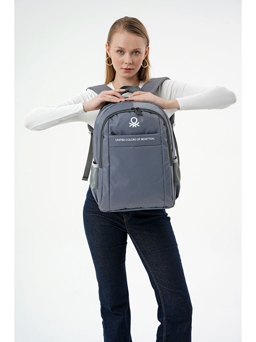 Gri Sırt Çantası 20972-3