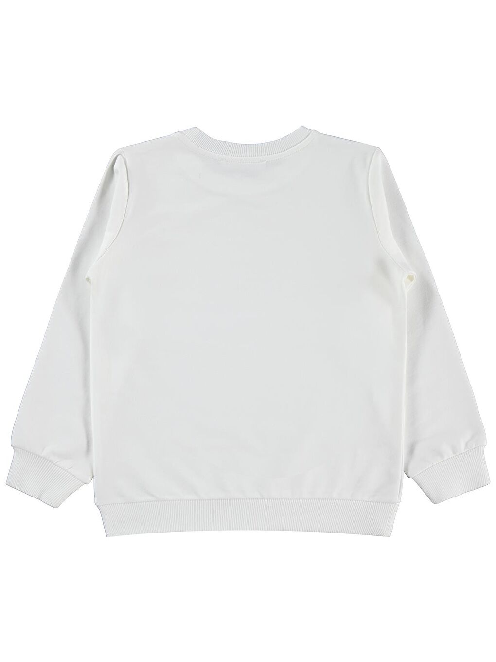 Girls 10-13 Yaş Sweatshirt - Kırık Beyaz-1