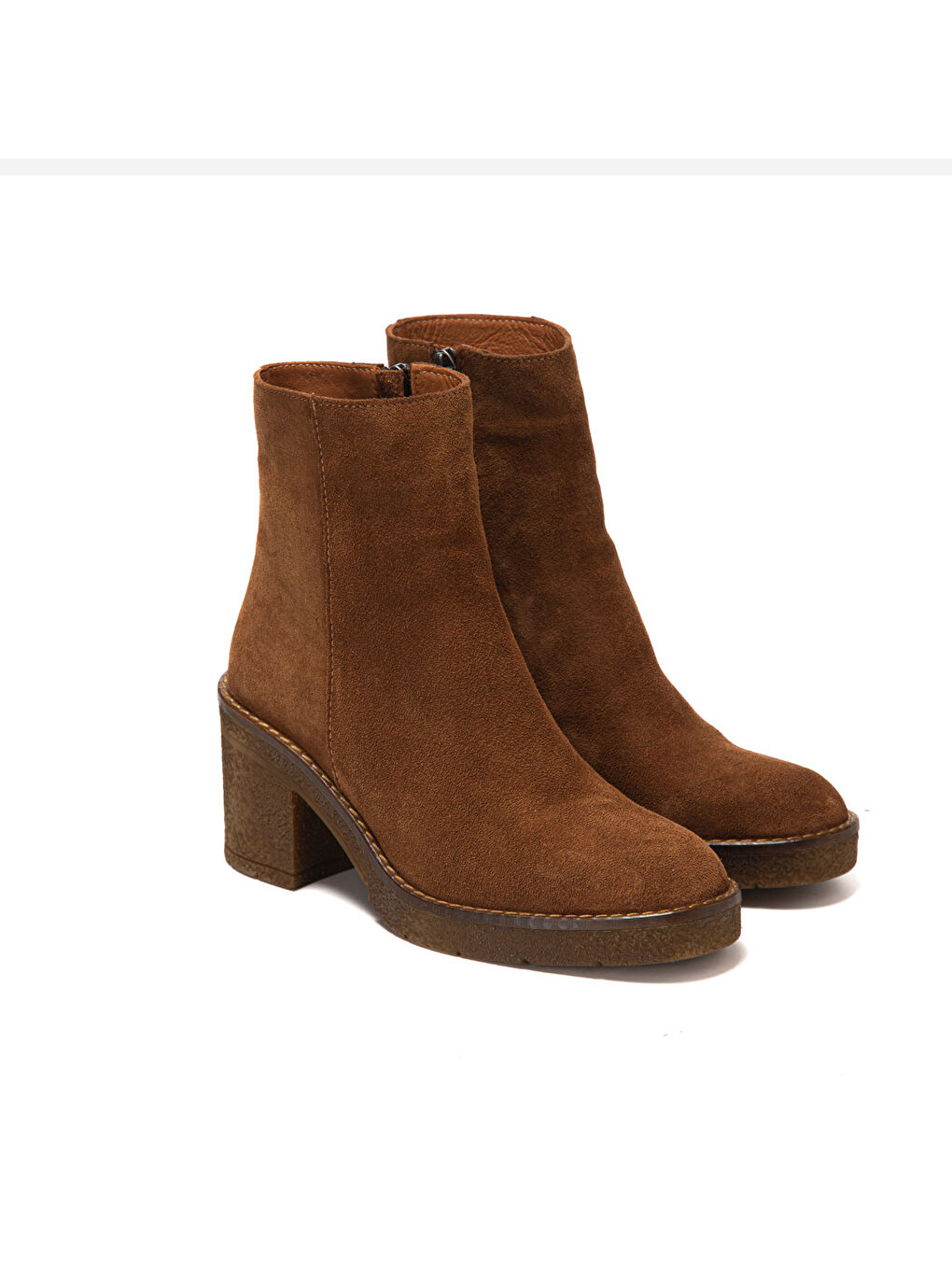 Kahverengi Kadın Bot 25K11533XS Suede-2