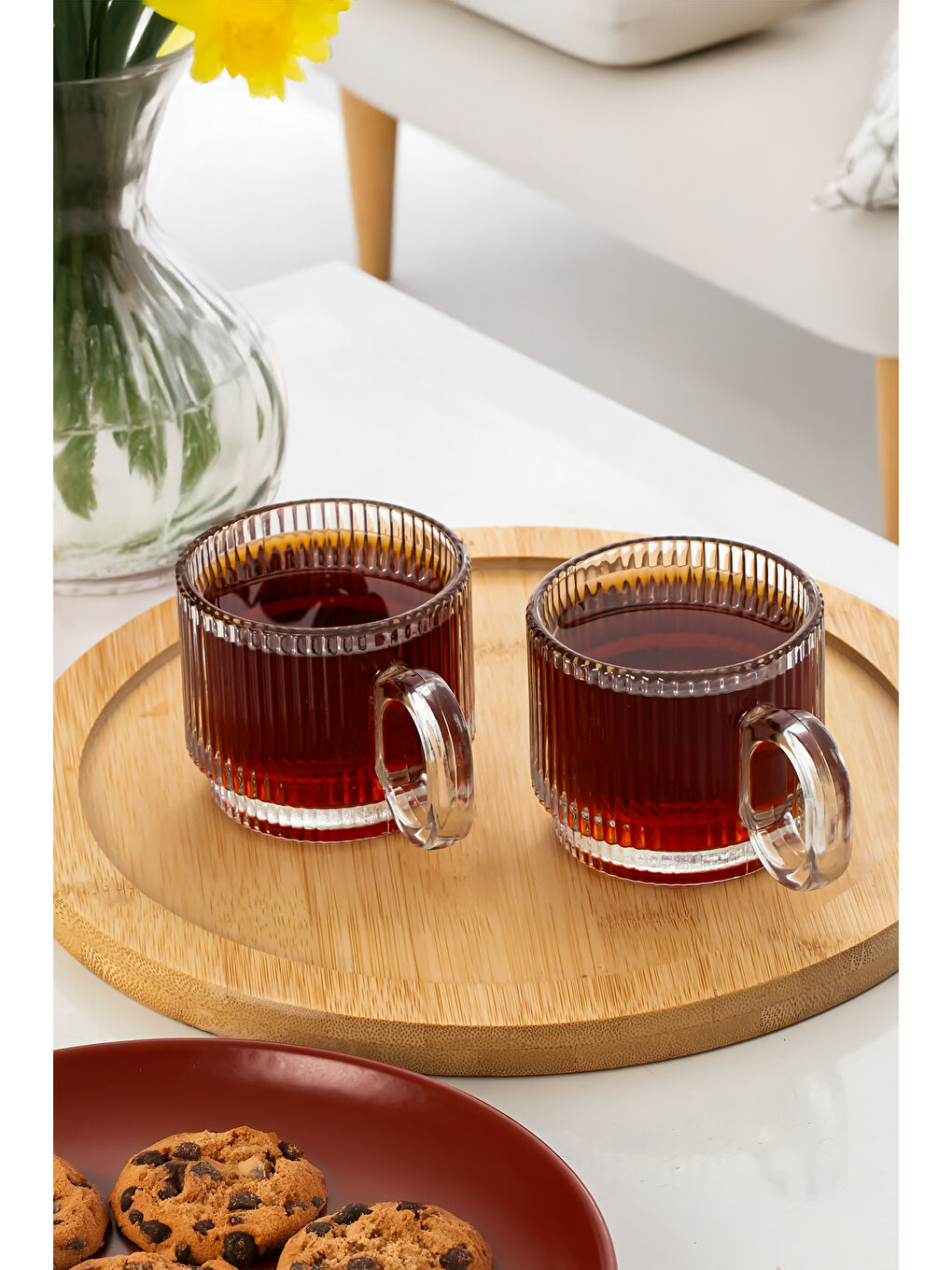 Renksiz Salvador 160ml 6'lı Şeffaf Cam Su ve Meşrubat Bardağı Kupa Seti