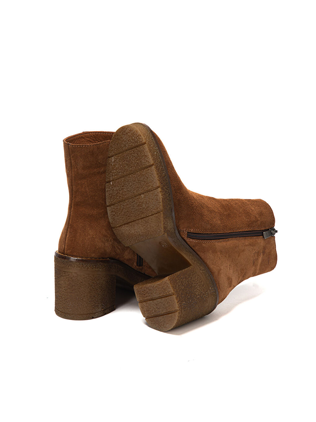 Kahverengi Kadın Bot 25K11533XS Suede-4