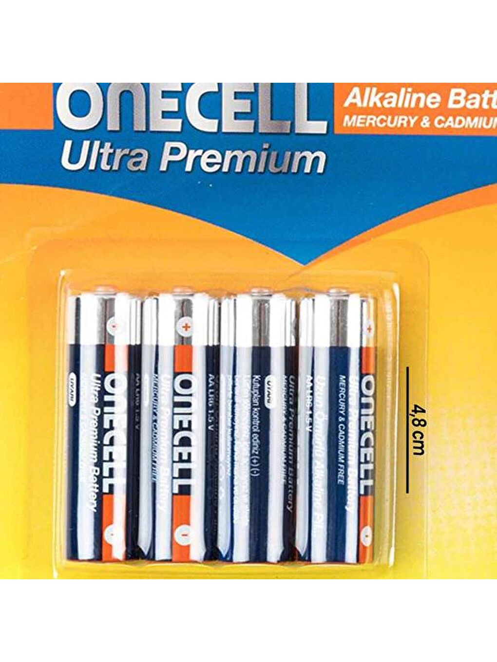 Ultra Premium Alkalin 1,5 V. 8'li AA Boy Pil-2