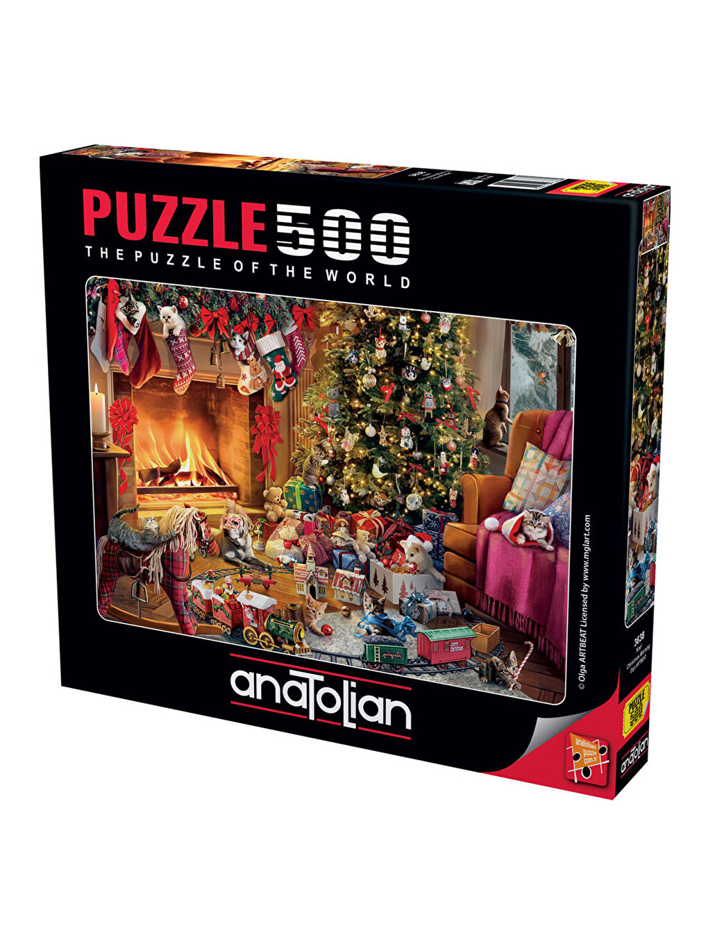 Puzzle 500 Parça Yılbaşı 3638