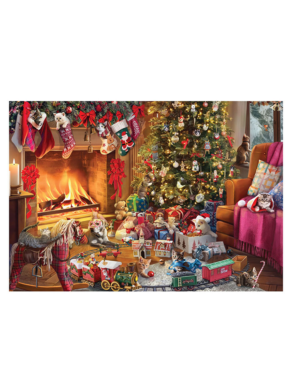 Puzzle 500 Parça Yılbaşı 3638-1