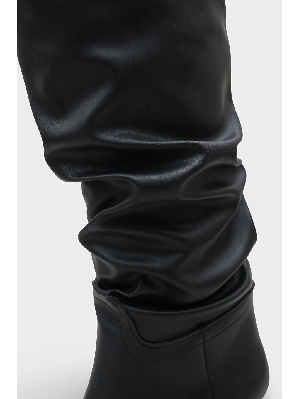 Siyah Delaney Kadın Topuklu Çizme-4