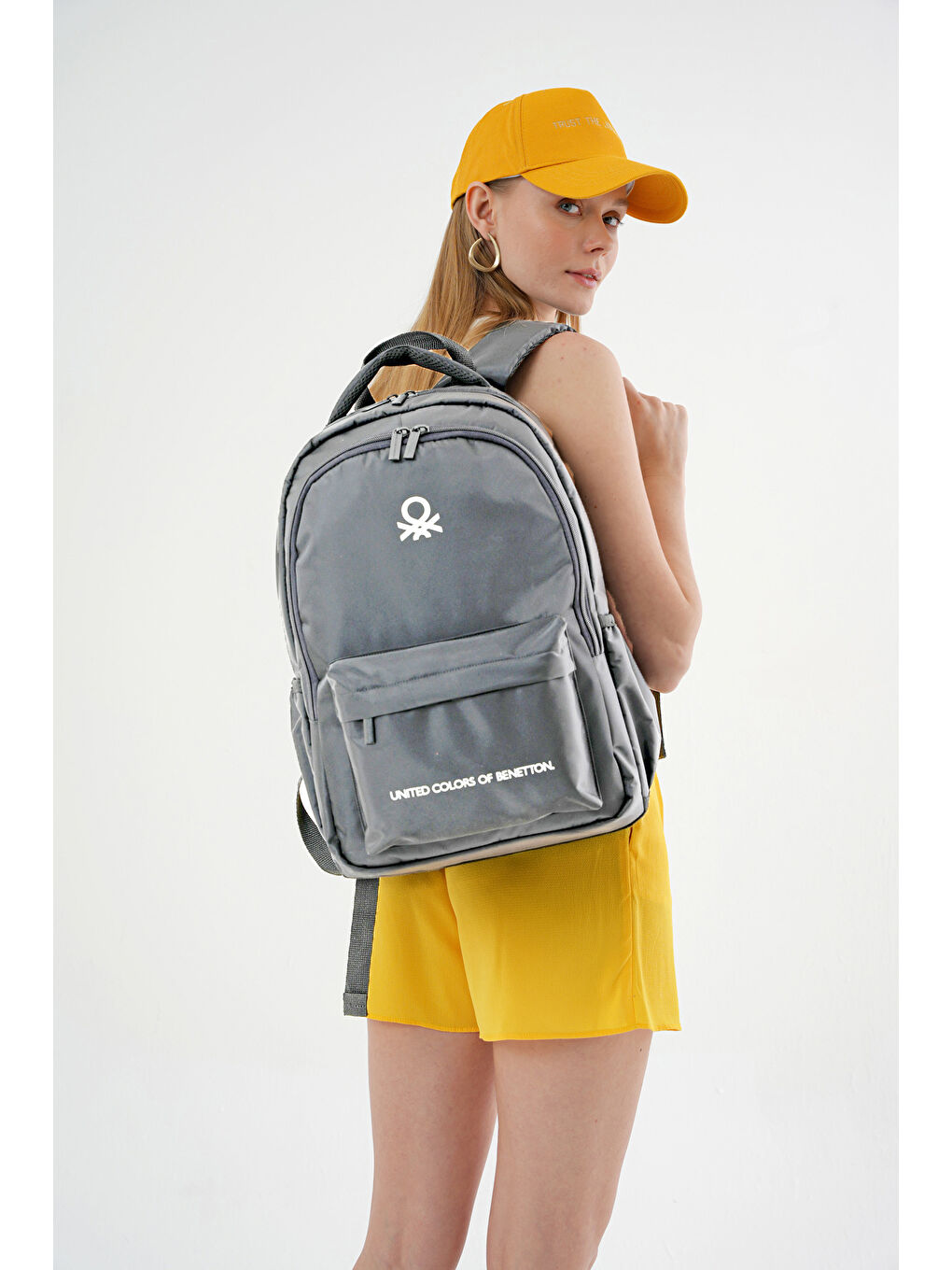 Gri Sırt Çantası 20973-1