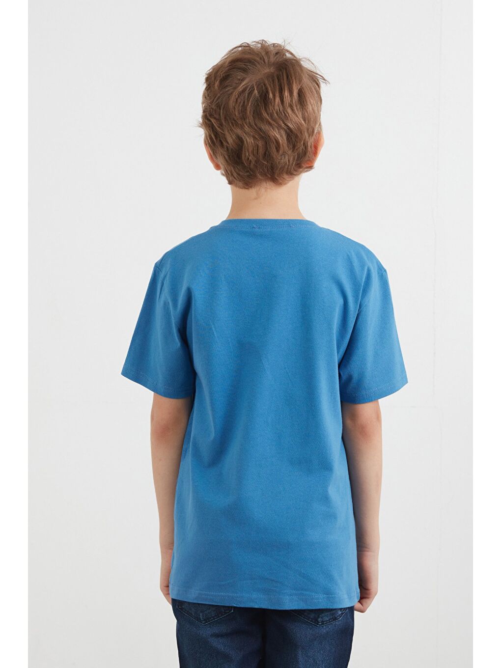 İndigo %100 Pamuk Adventure Yazı Baskılı Erkek Çocuk Tişört-4