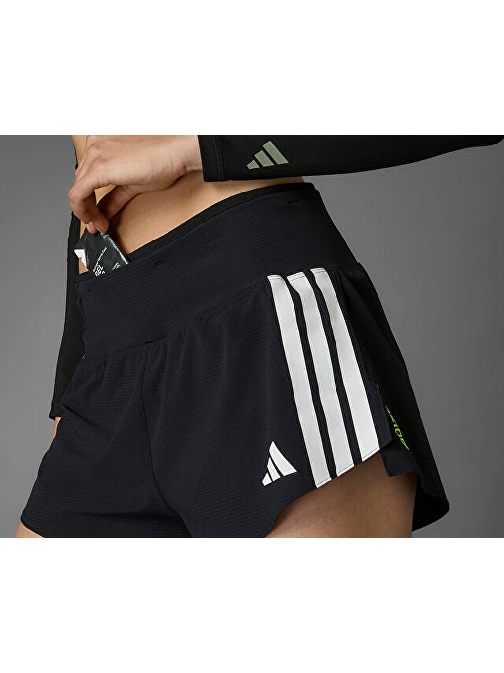 Adizero Gel W Kadın Koşu Şortu Jm3648 Siyah-5