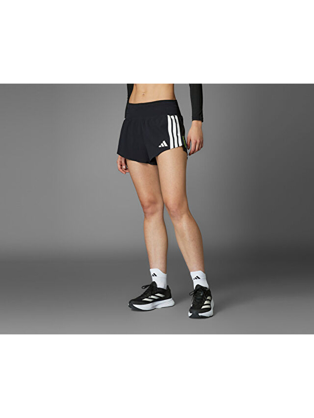 Adizero Gel W Kadın Koşu Şortu Jm3648 Siyah-7