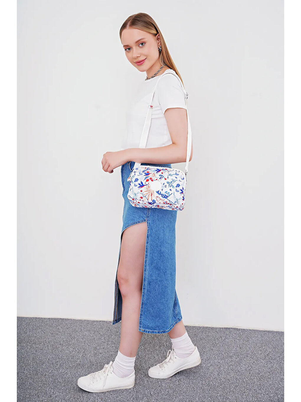 Karışık Çapraz Askılı Kadın Çanta BHPC6002-1