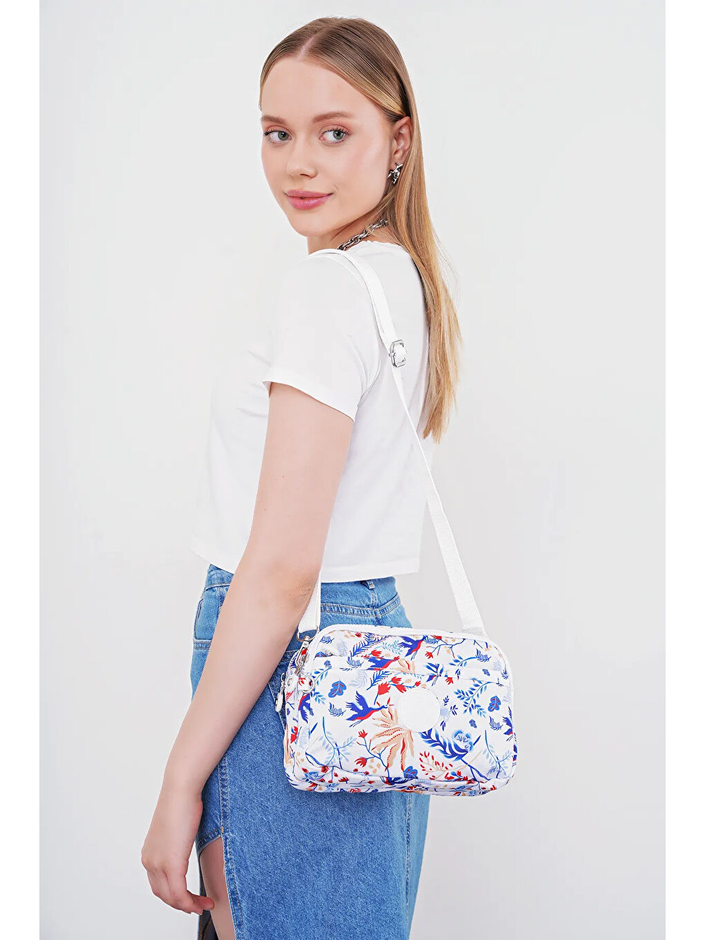 Karışık Çapraz Askılı Kadın Çanta BHPC6002-2