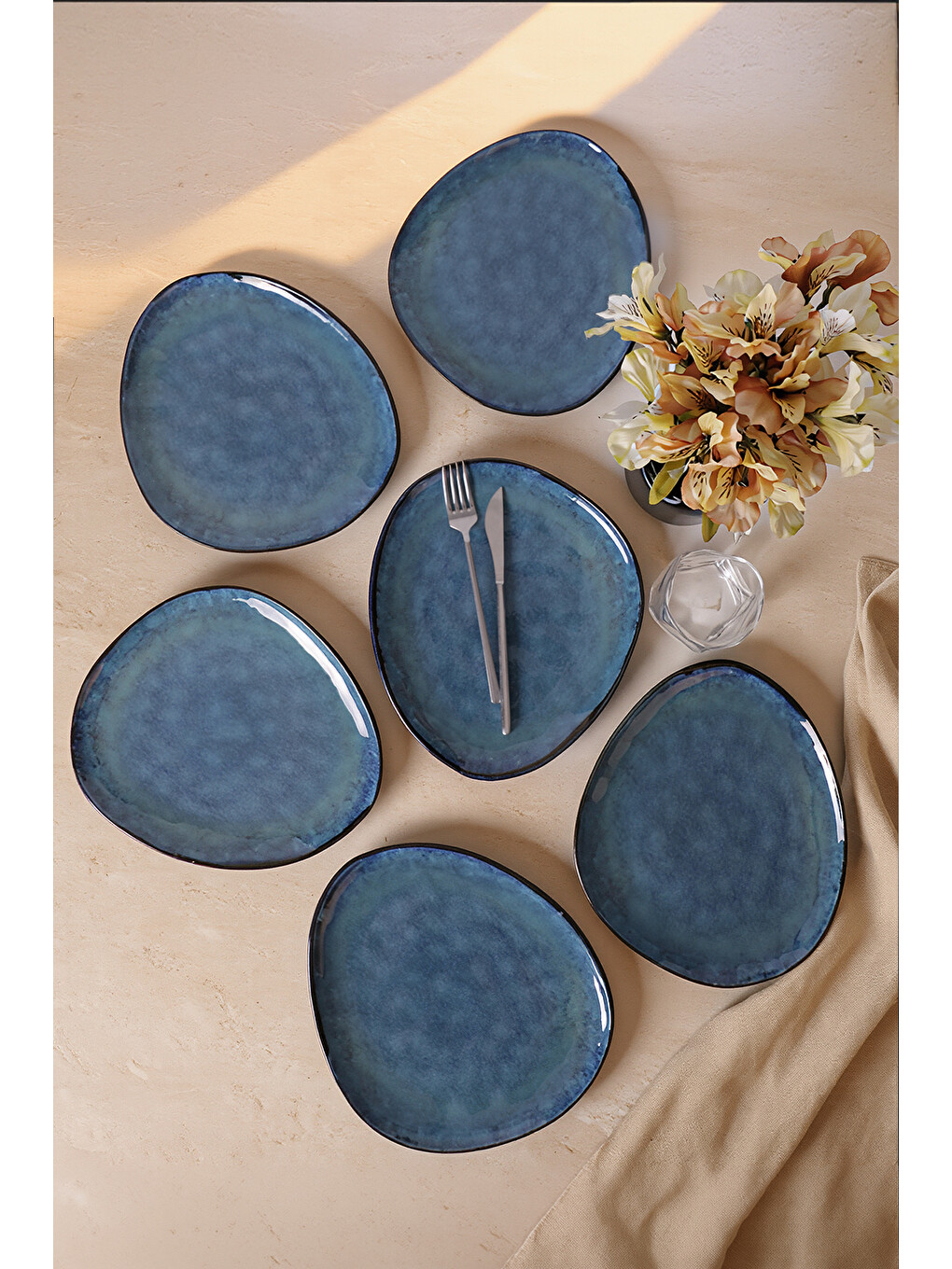 Karışık Professional Trior Servis Tabağı 28 Cm 6 Adet-3