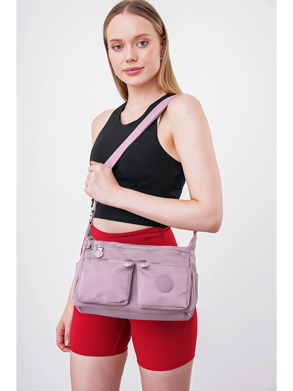 Lila Çapraz Askılı Kadın Çanta BHPC6004-1
