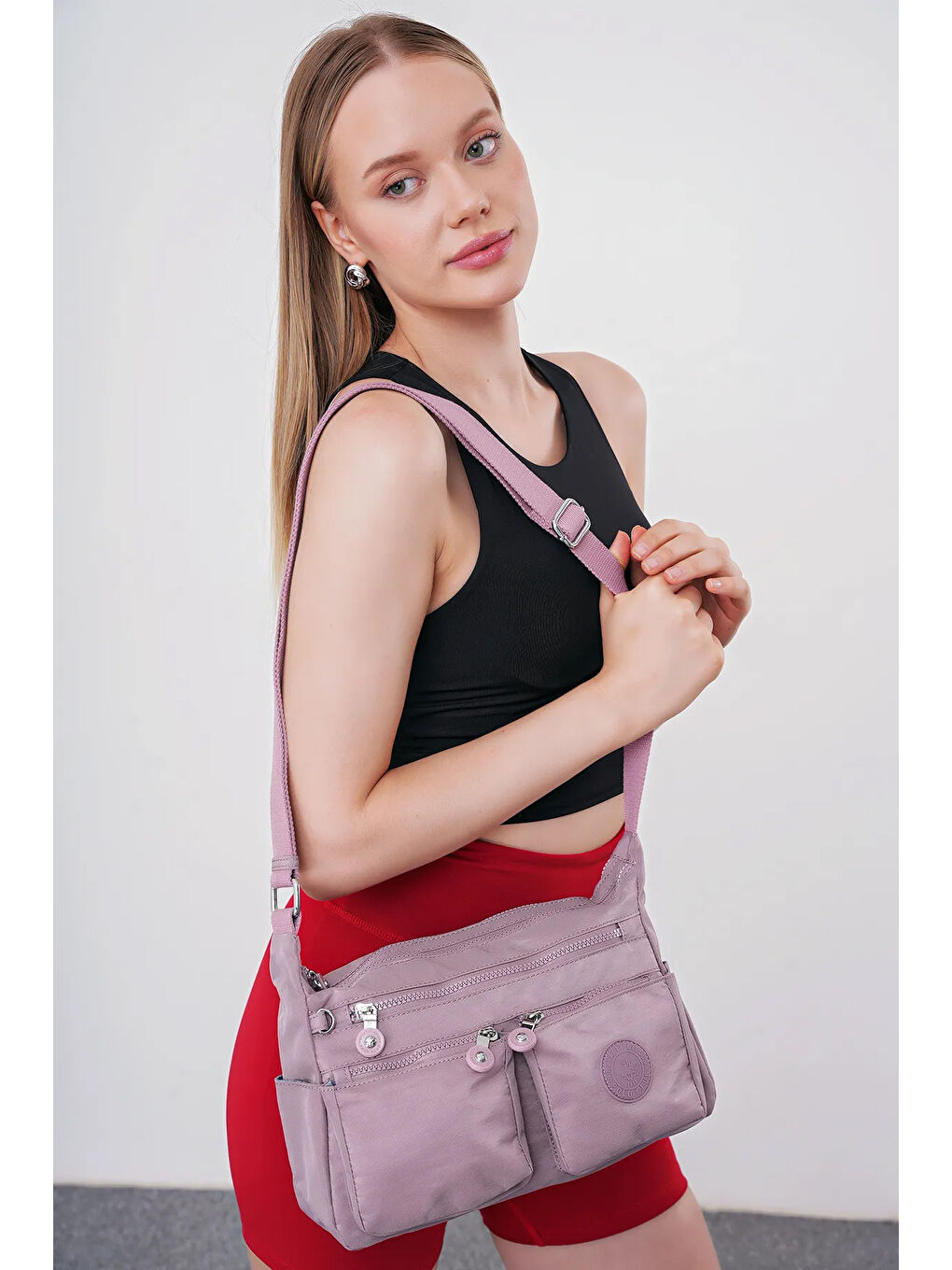 Lila Çapraz Askılı Kadın Çanta BHPC6004-3