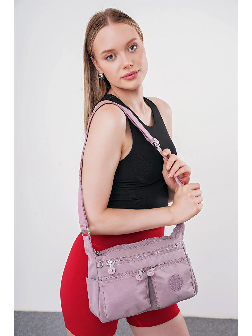 Lila Çapraz Askılı Kadın Çanta BHPC6004-4