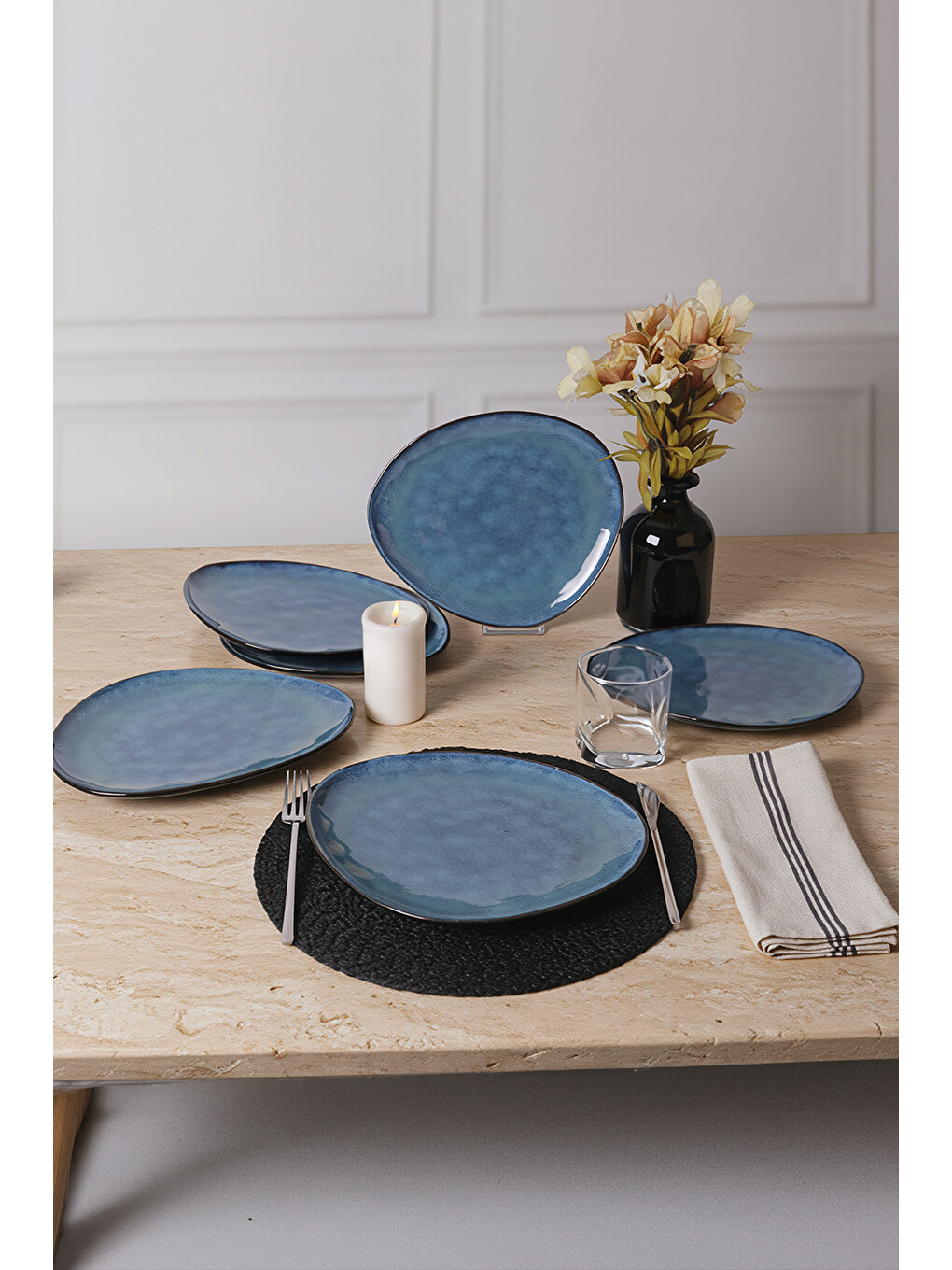 Karışık Professional Trior Servis Tabağı 28 Cm 6 Adet-4