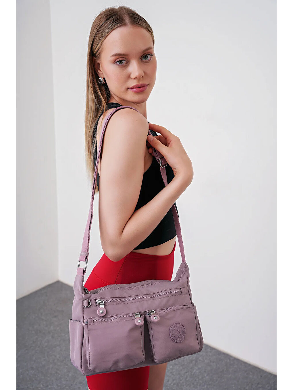 Lila Çapraz Askılı Kadın Çanta BHPC6004-5