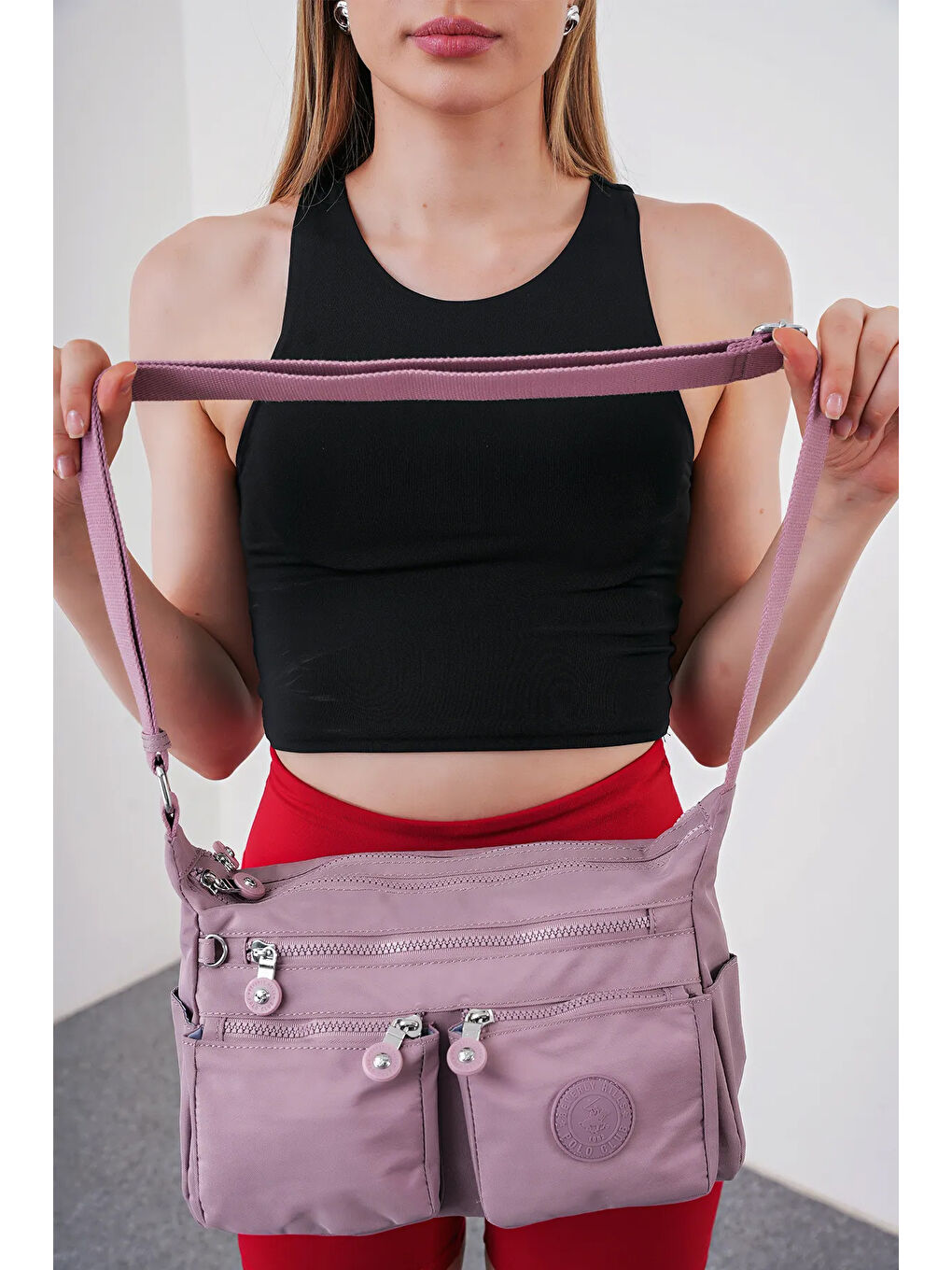 Lila Çapraz Askılı Kadın Çanta BHPC6004-7