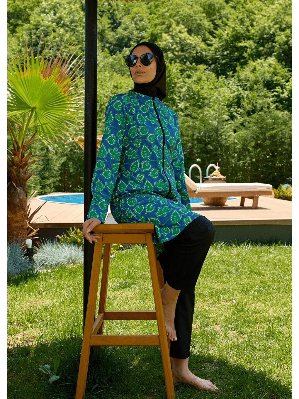 Karışık Paraşüt Mayo Yaprak Desen