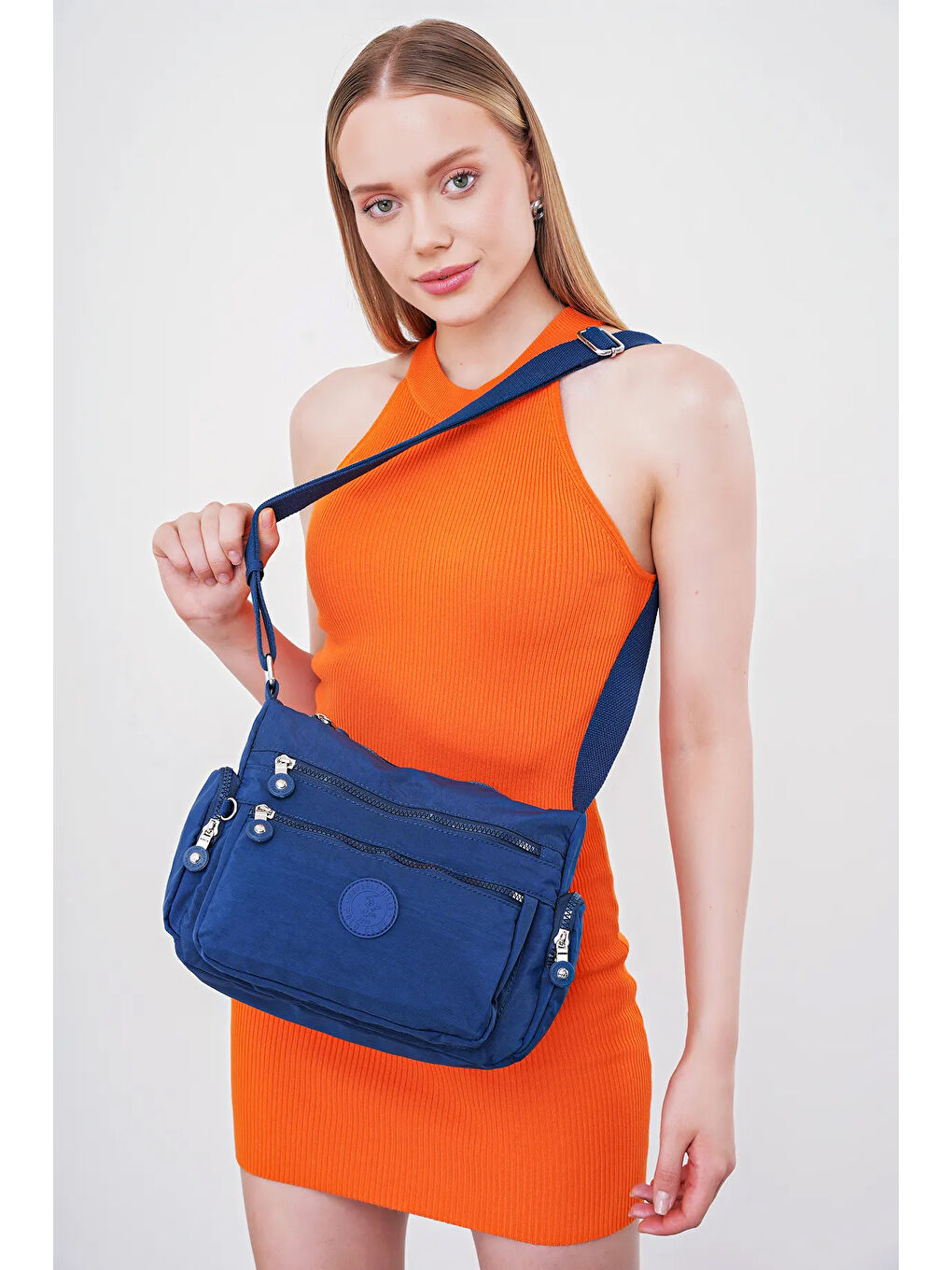 Lacivert Çapraz Askılı Kadın Çanta BHPC6003-4
