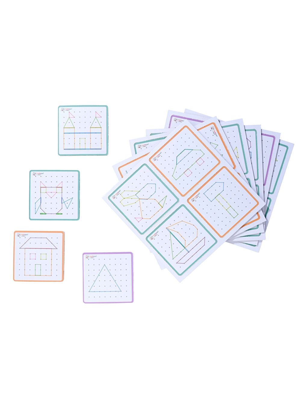 Montessori Ahşap Geo Board-4