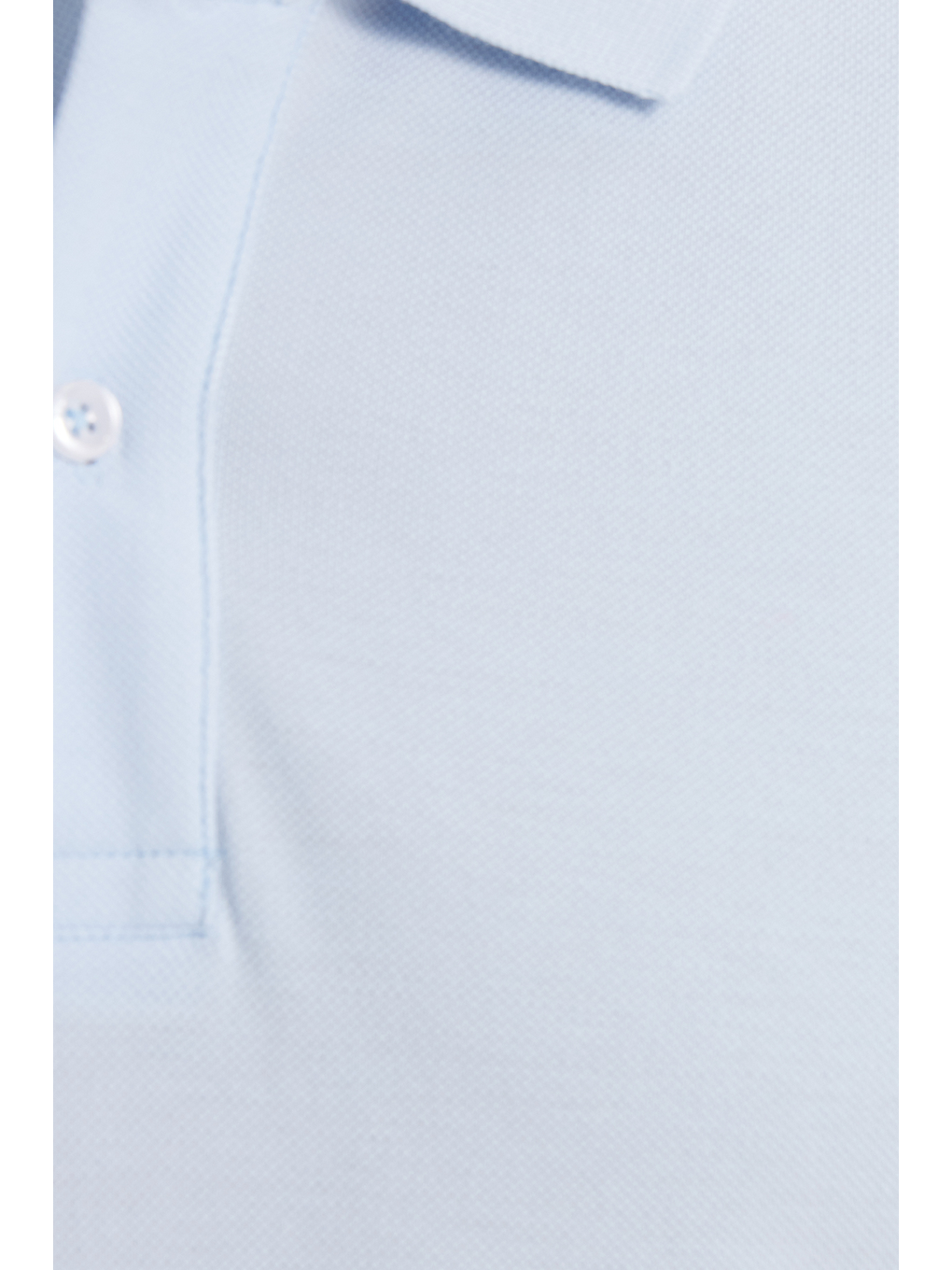 Slim Fit Dar Kesim %100 Pamuk Erkek Polo Yaka Turkuaz Tişört-4