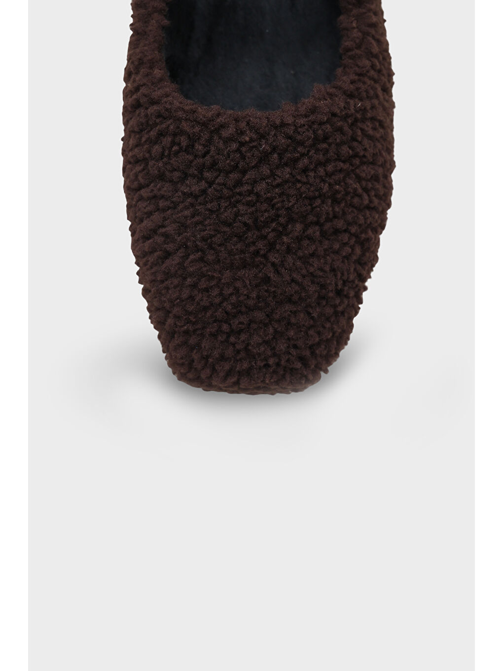 Kahverengi Kasey Kürklü Kadın Babet-2