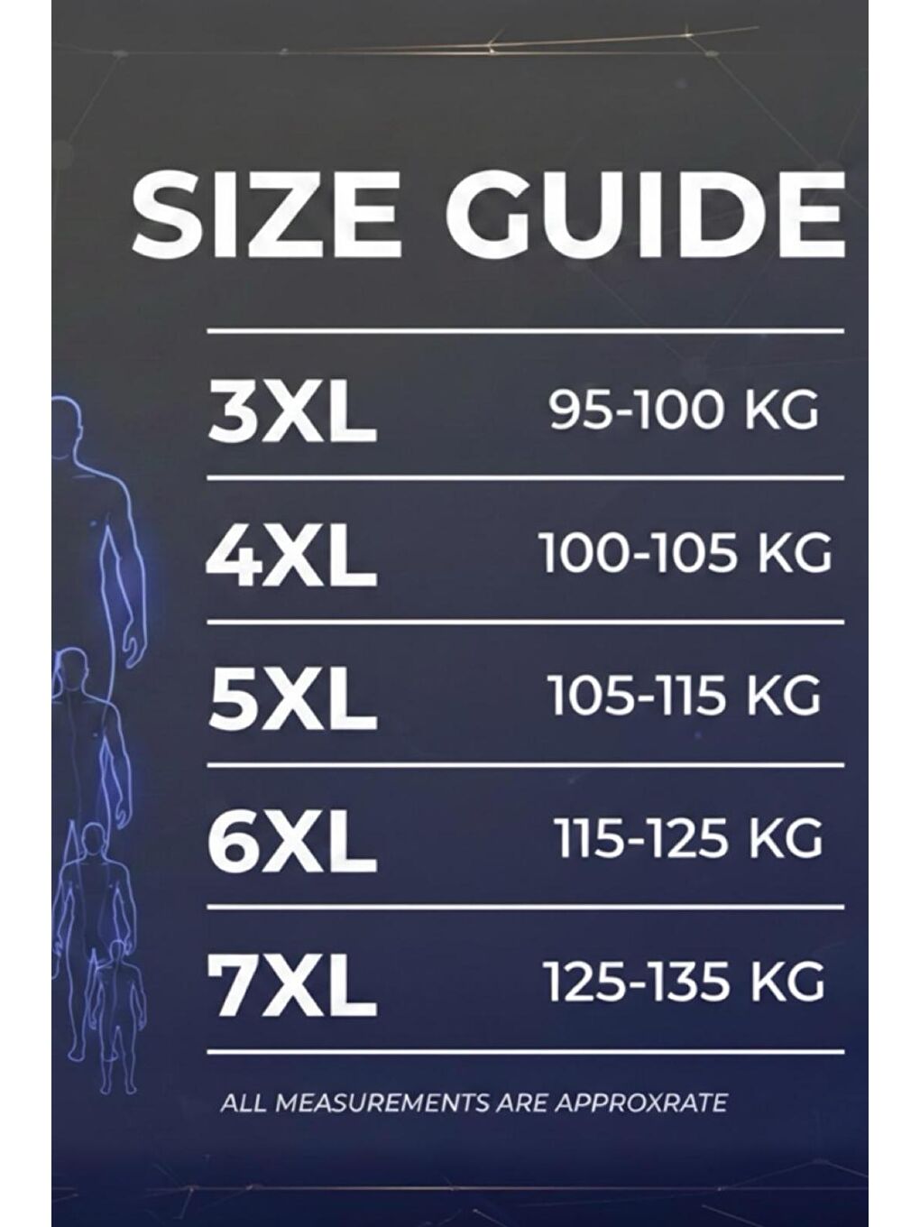 Siyah Kabuk Desen Elastanlı Erkek Büyük Beden Gofre (Kabartma) Dokulu T-Shirt-3