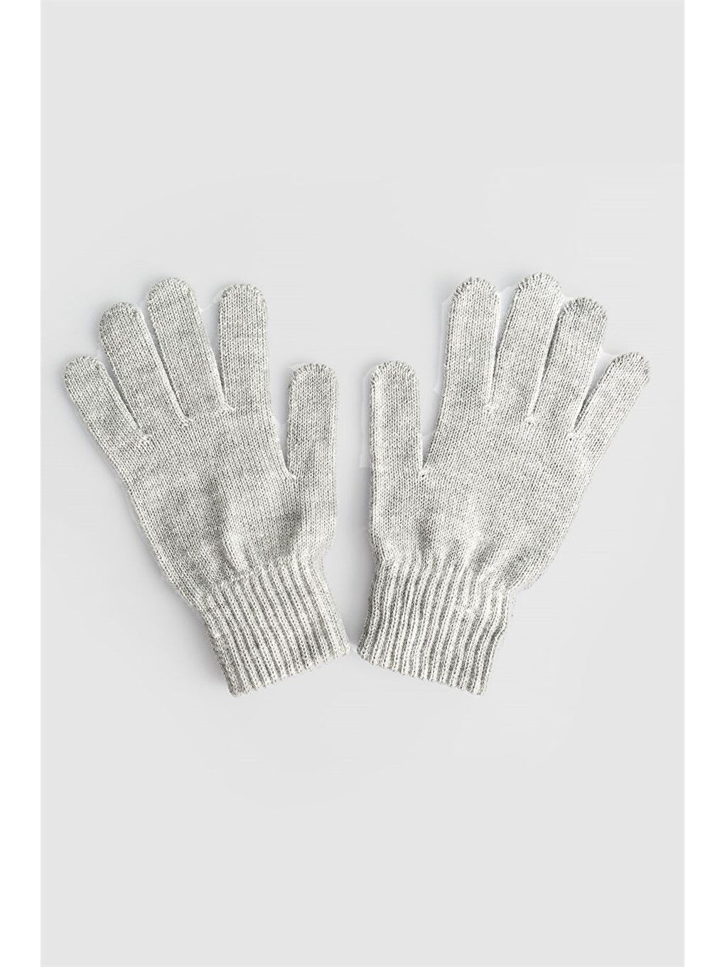 Kışlık Yün Gri Erkek Eldiven